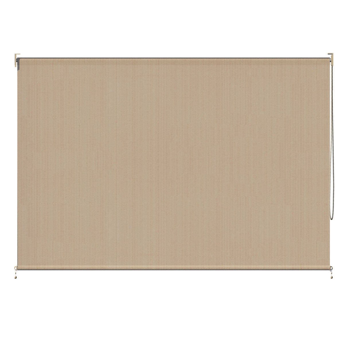 Vicllax Outdoor Sun Blocking Roller Shade, Patio Roll Up Shade Blinds