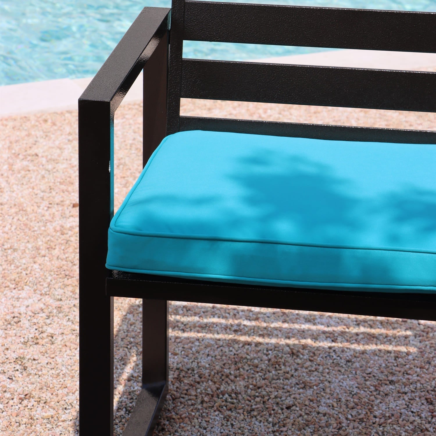 outdoor dining chair with cushion