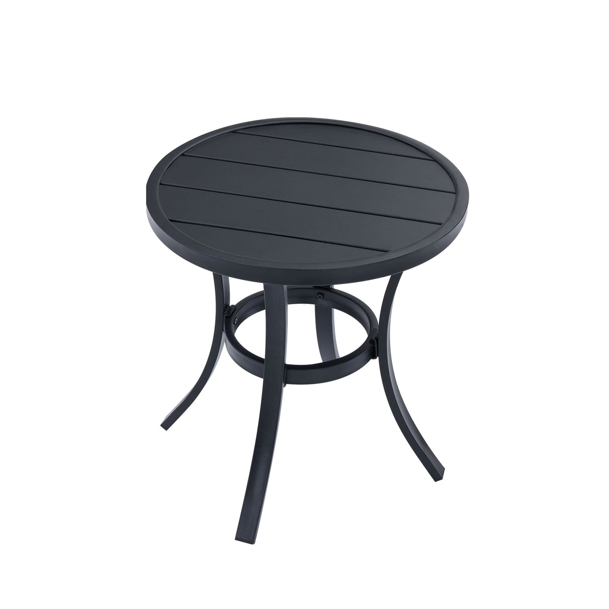Outdoor Metal Round Side End Table