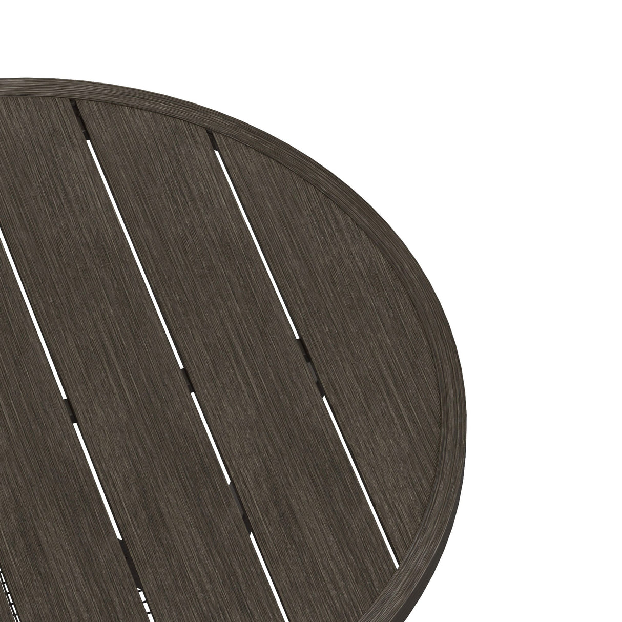 Vicllax Mesa auxiliar redonda de metal para exterior con estante de almacenamiento