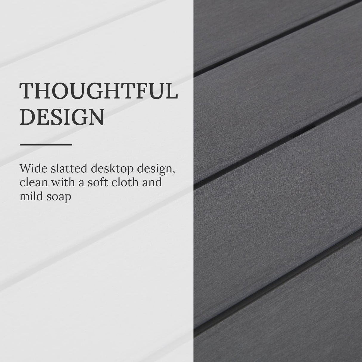 Vicllax 3-Piece Rectangular Metal Outdoor Dining Table and Bench Set