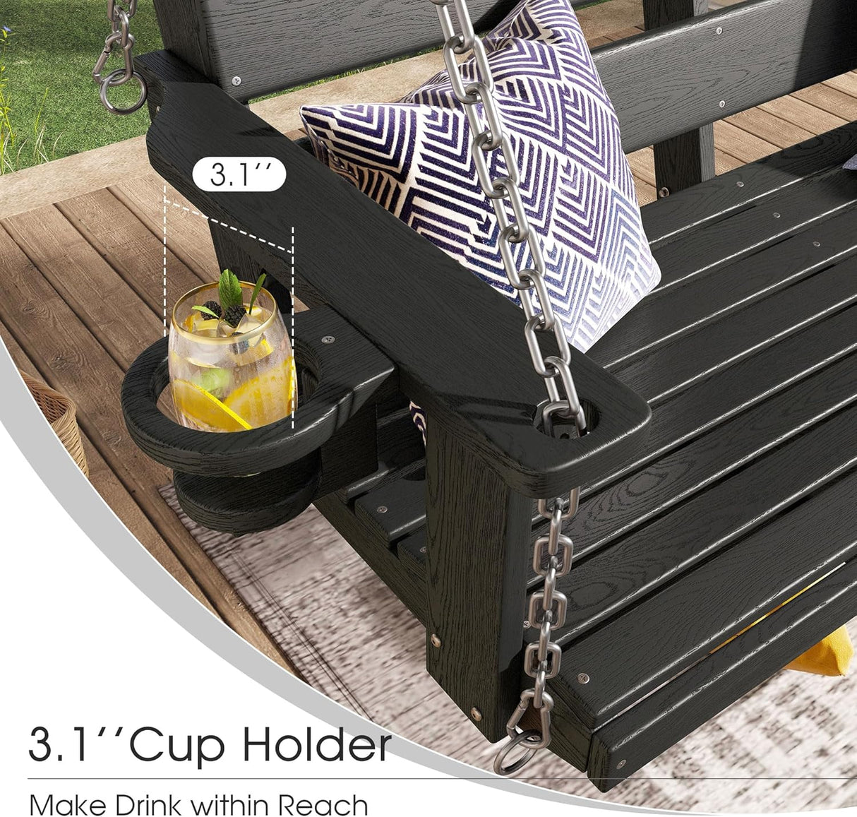 Vicllax Mesa de comedor y sillas de comedor de metal para patio con juego de cojines azules, juego de sillas de comedor de patio de 5/7 piezas