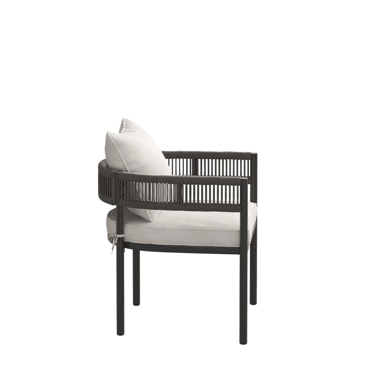 Vicllax Aria Low-back Outdoor Dining Armchair
