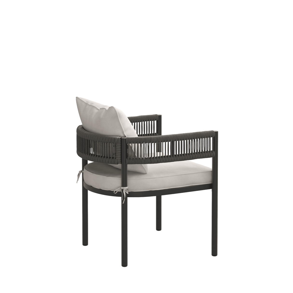 Vicllax Aria Low-back Outdoor Dining Armchair