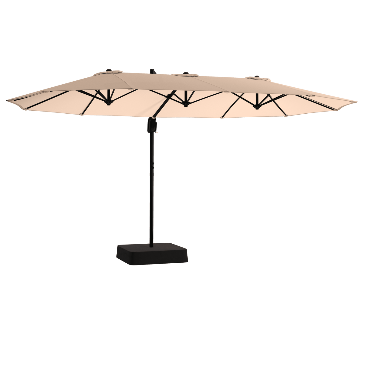 VICLLAX 13FT Large Double-Sided Patio Umbrella