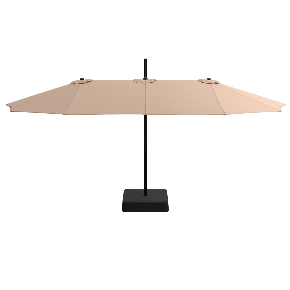 VICLLAX 13FT Large Double-Sided Patio Umbrella