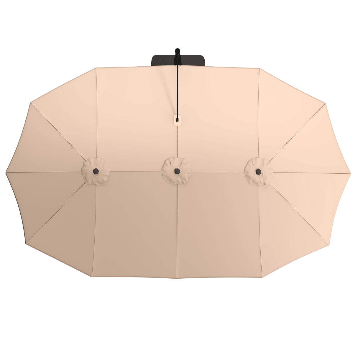 VICLLAX 13FT Large Double-Sided Patio Umbrella
