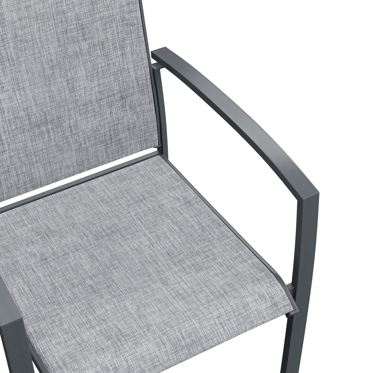 Vicllax Skyline Stackable Outdoor Dining Chair, Set of 2/4