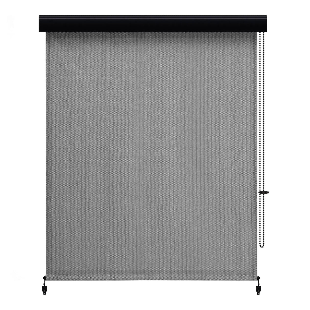 Vicllax Roller Shade, Patio Roll Up Sun Blocking Roller Shade with Aluminum Valance
