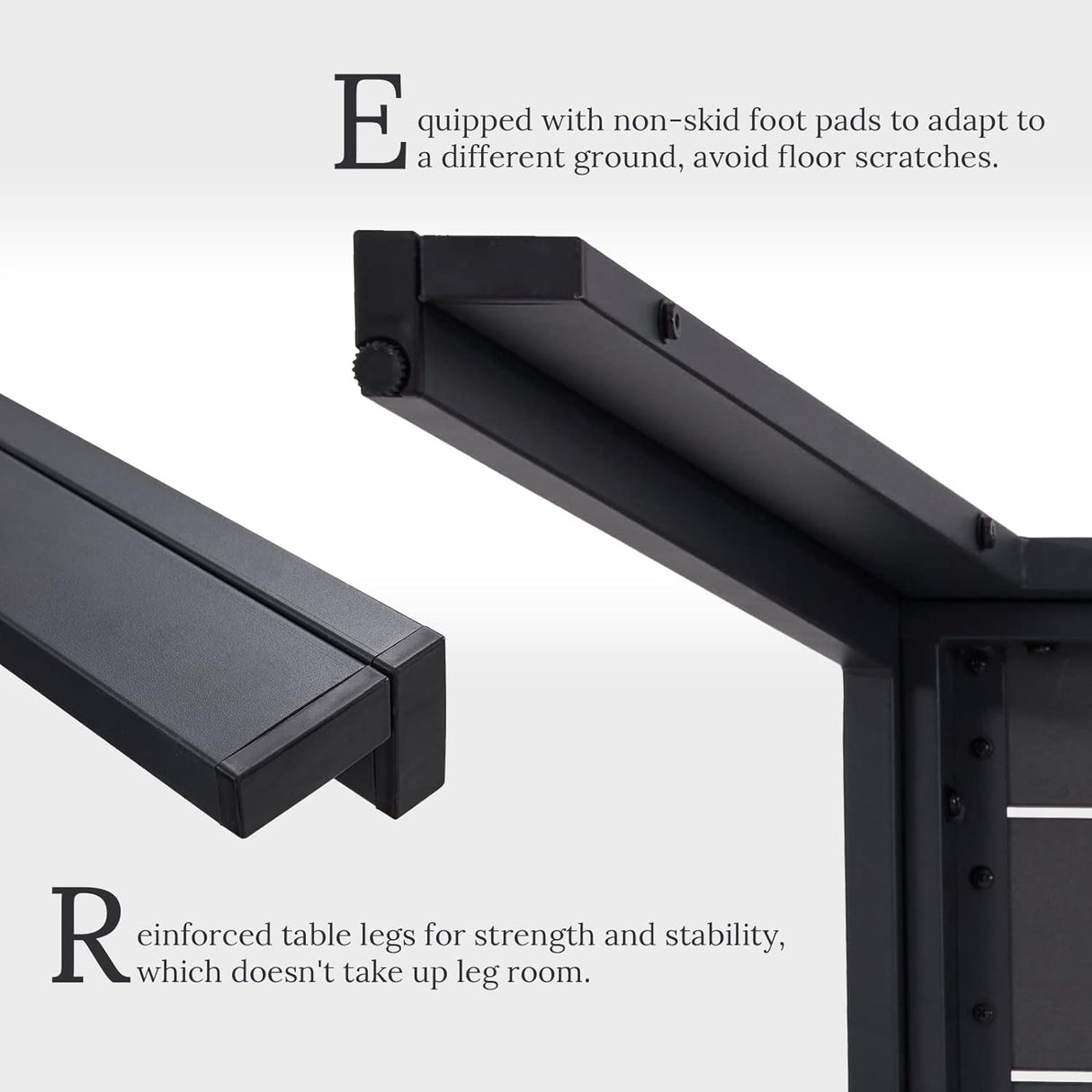 Vicllax Patio Dining Set, Outdoor Dining Table, Patio Benches, Patio Chairs