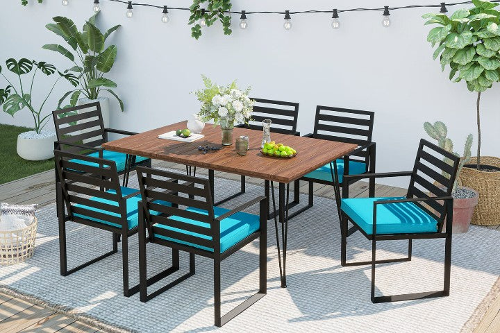 Elevate Outdoor Dining: Our New Table for 4/6