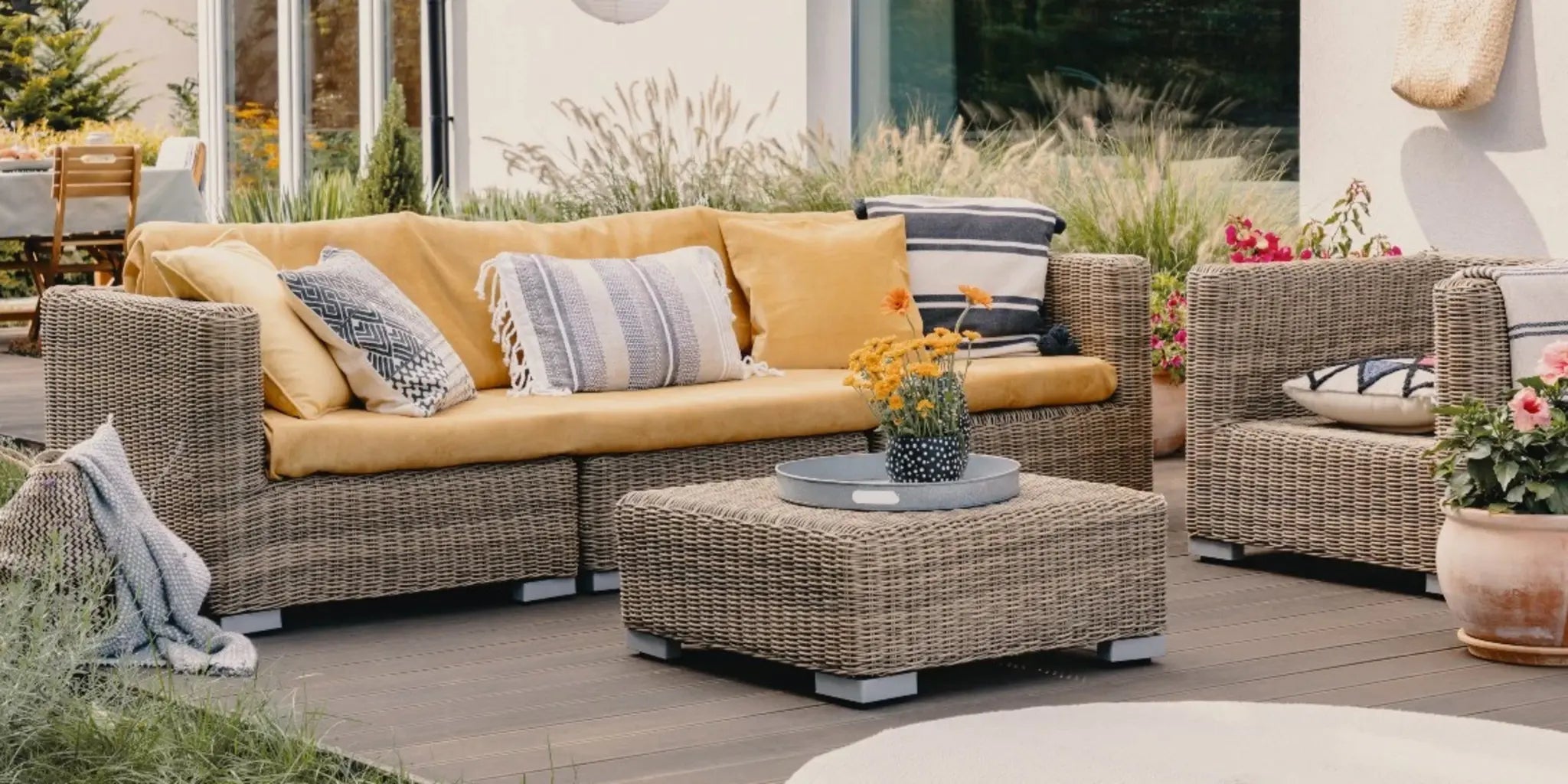Creating a Stylish and Durable Outdoor Living Space with Rattan Sofa: Exploring the Benefits and Costs