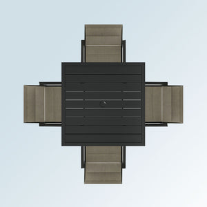 Square Dining Table Set