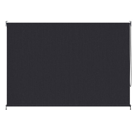Vicllax Outdoor Sun Blocking Roller Shade, Patio Roll Up Shade Blinds
