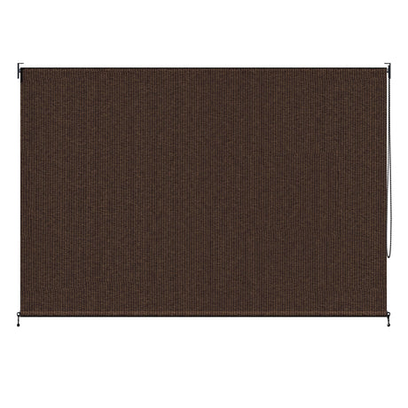 Vicllax Outdoor Sun Blocking Roller Shade, Patio Roll Up Shade Blinds