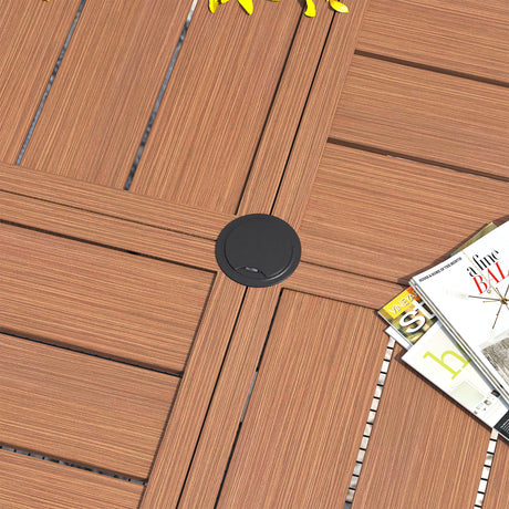 Vicllax 59.8" Patio Round Dining Table Set of 8, Metal Dining Table and Swivel Dining Chairs