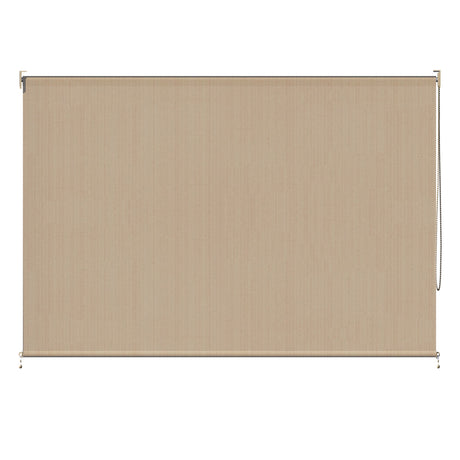 Vicllax Outdoor Sun Blocking Roller Shade, Patio Roll Up Shade Blinds