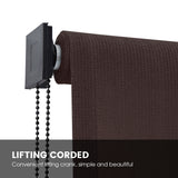 Vicllax Outdoor Sun Blocking Roller Shade, Patio Roll Up Shade Blinds