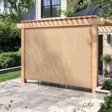 Vicllax 90% Shade Cloth Sun Shade Privacy Panel with Reinforced Grommets