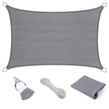 Vicllax Custom Sized 90% Sun Shade Fabric, Shade Cloth, Shade Privacy Panel