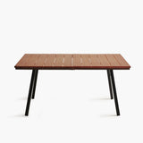 patio metal dining table