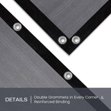 Vicllax 90% Shade Cloth Sun Shade Privacy Panel with Reinforced Grommets