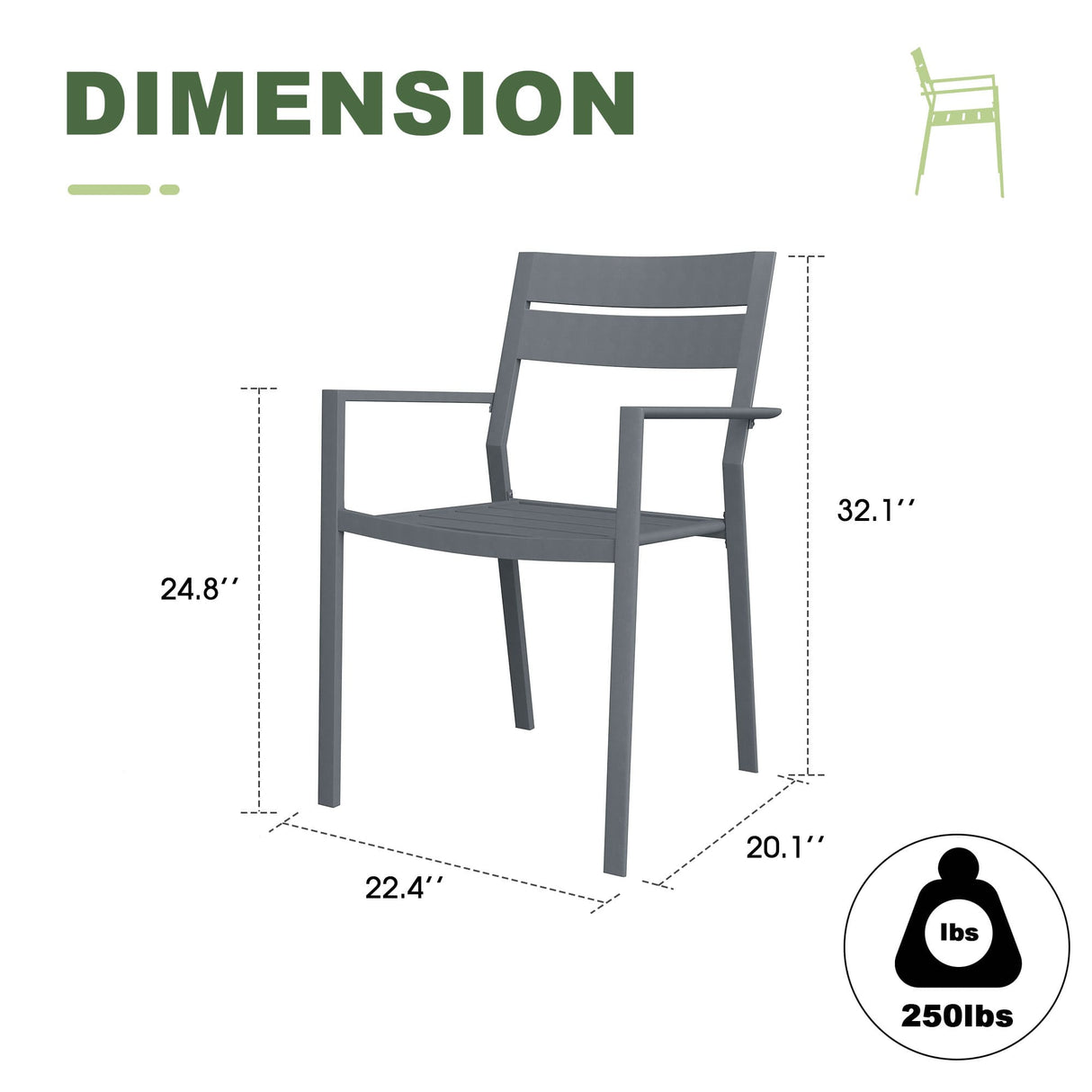 Vicllax 11 Pieces Outdoor Dining Set with 60" Round Metal Table and Armrest Chairs