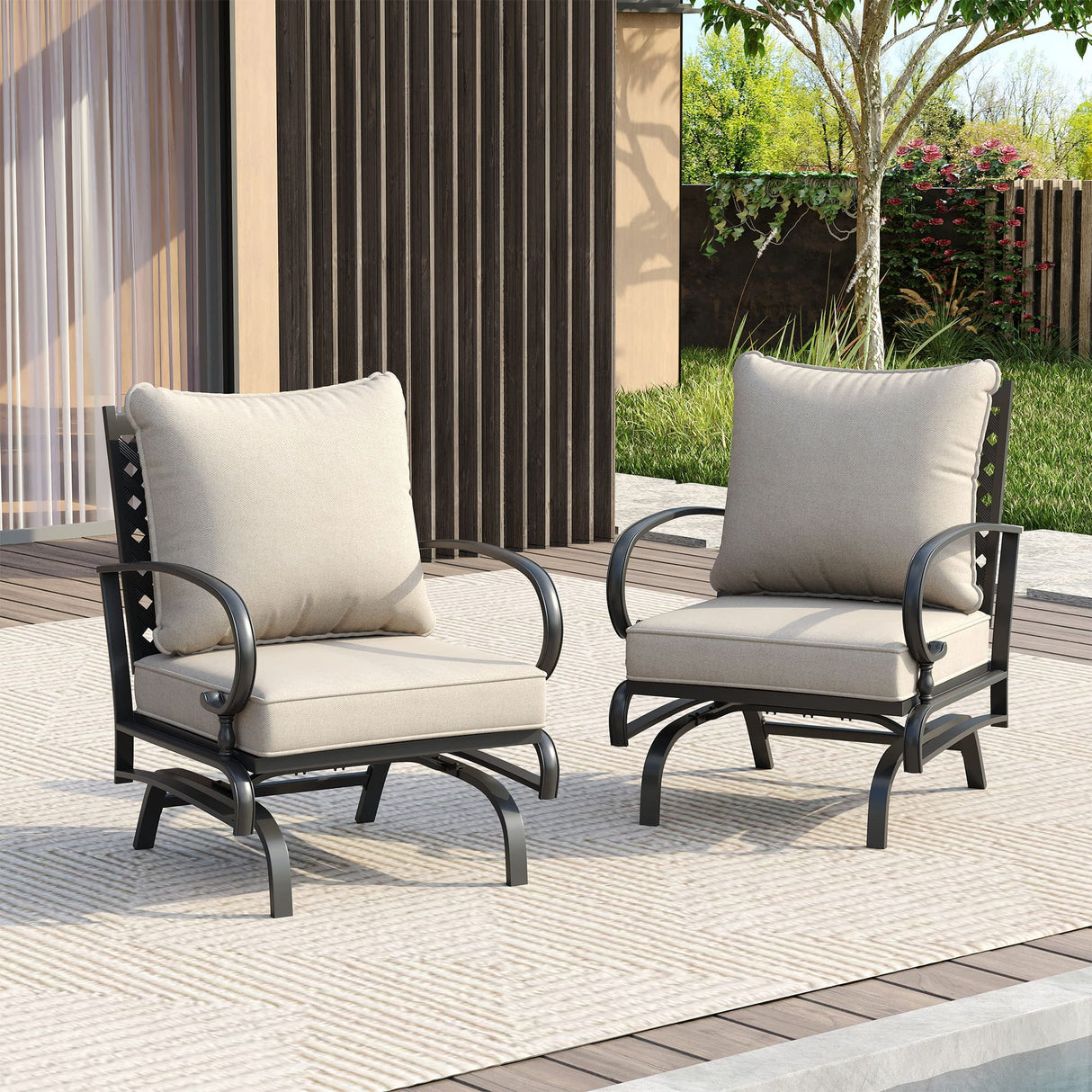 Vicllax Patio Sofa