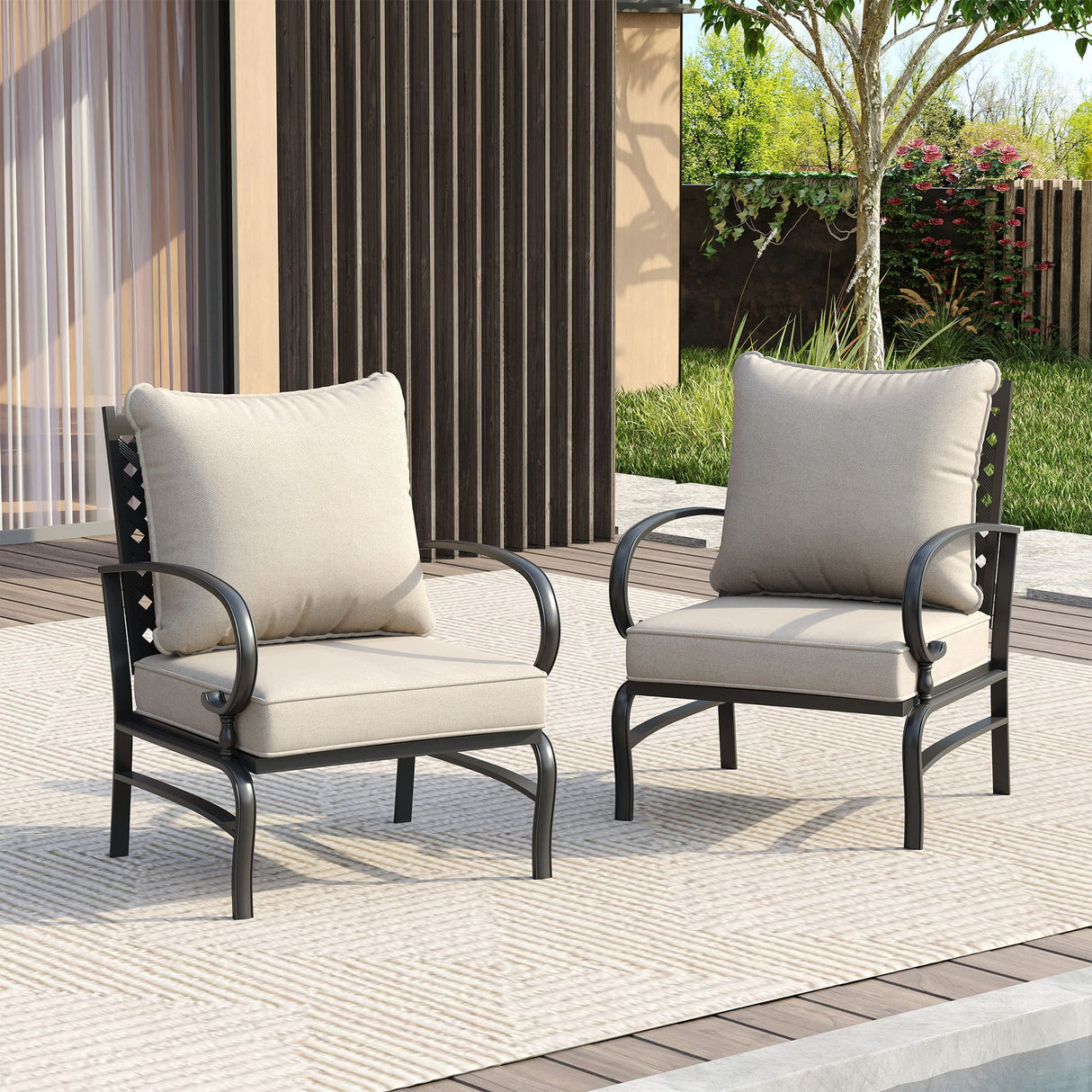 Vicllax Patio Sofa