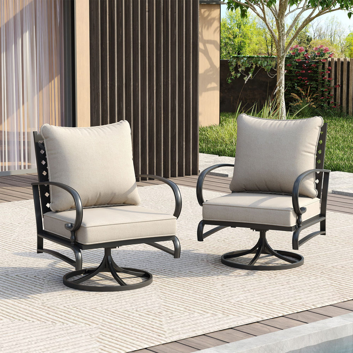 Vicllax Patio Sofa