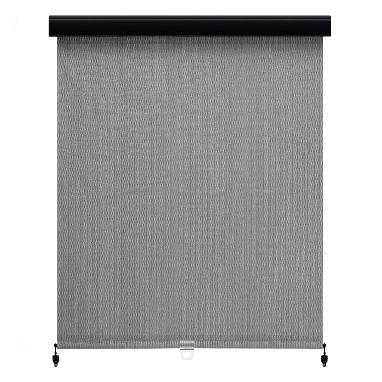 Vicllax Outdoor Retractable Spring Pull Roller Shade, Patio Exterior Cordless Blinds