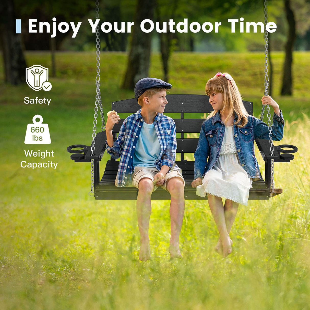 Vicllax Mesa de comedor y sillas de comedor de metal para patio con juego de cojines azules, juego de sillas de comedor de patio de 5/7 piezas