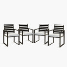 outdoor dining chair, set of 4