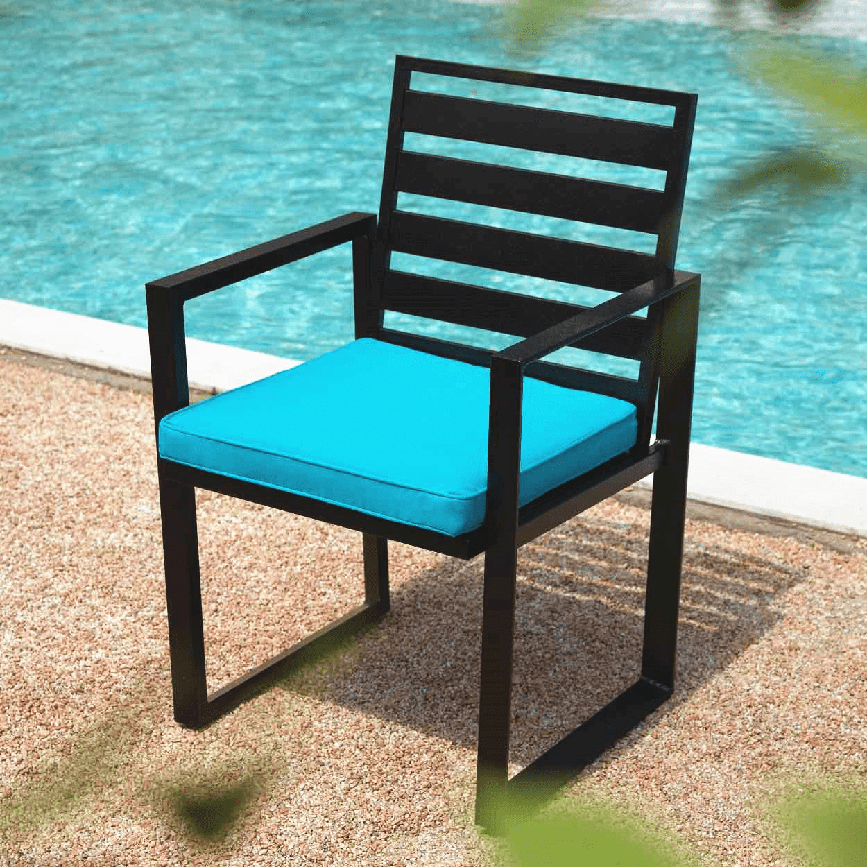 Aluminum dining discount chairs outdoor