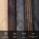 Vicllax Outdoor Sun Blocking Roller Shade, Patio Roll Up Shade Blinds