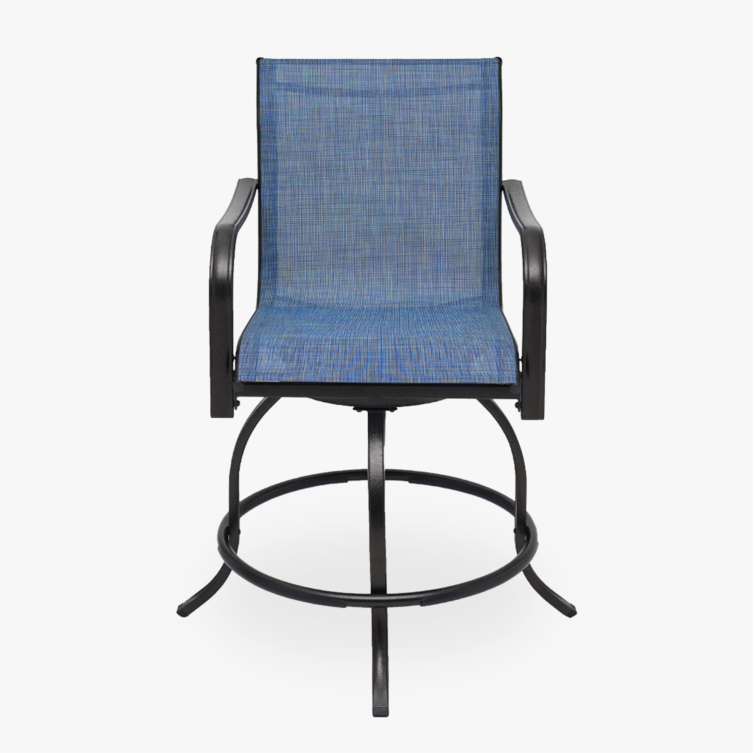 patio swivel bar chair, set of 2