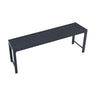 Vicllax 51" Outdoor Bench for Lawn Garden, Backless Patio Garden Bench