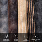 Vicllax Outdoor Custom Size Sun Blocking Roller Shade, Patio Shade Blinds, 96" drop