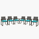 outdoor dining chair, set of 6
