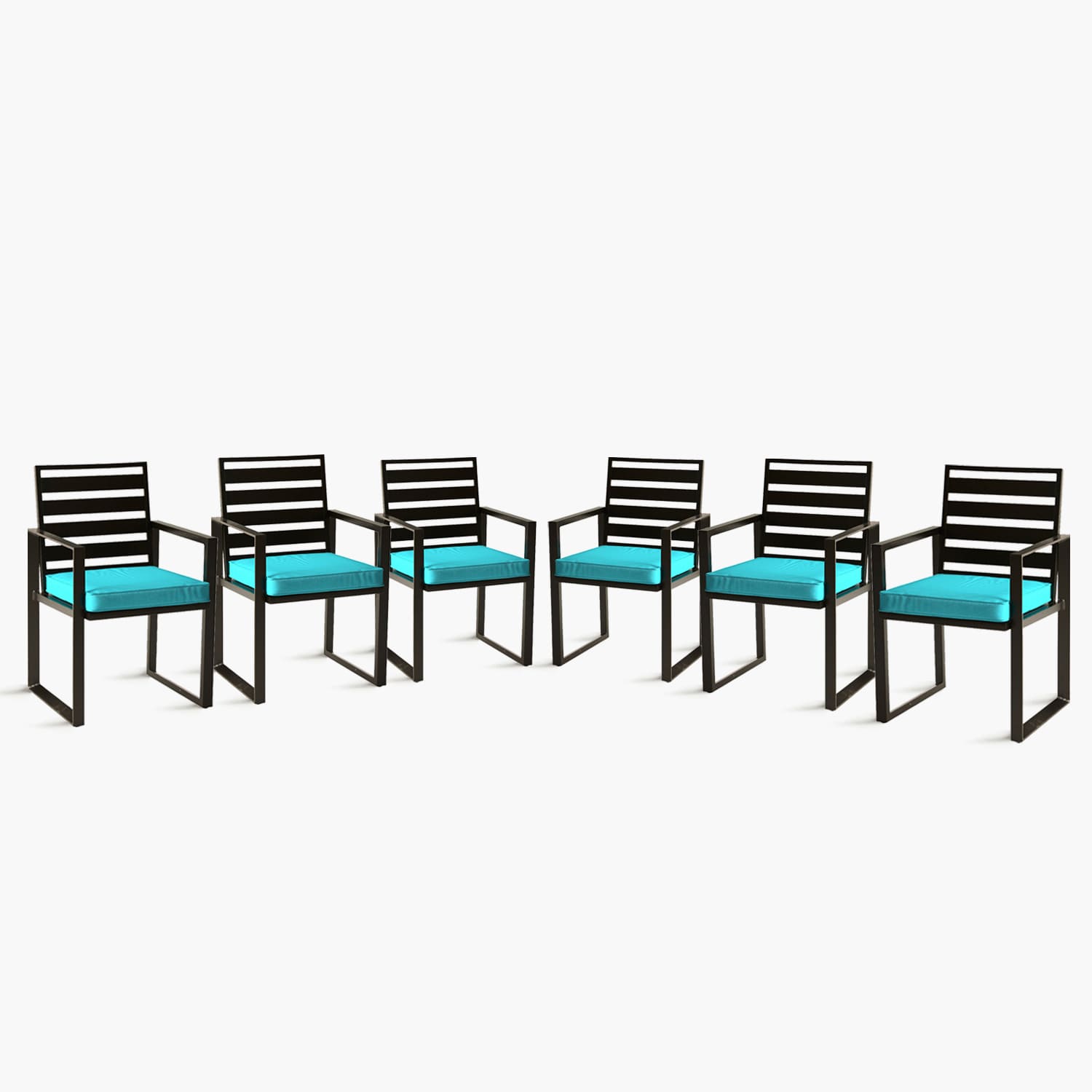 outdoor dining chair, set of 6