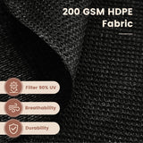 Vicllax Roller Shade, Patio Cordless Sun Blocking Roller Shade with Aluminum Valance