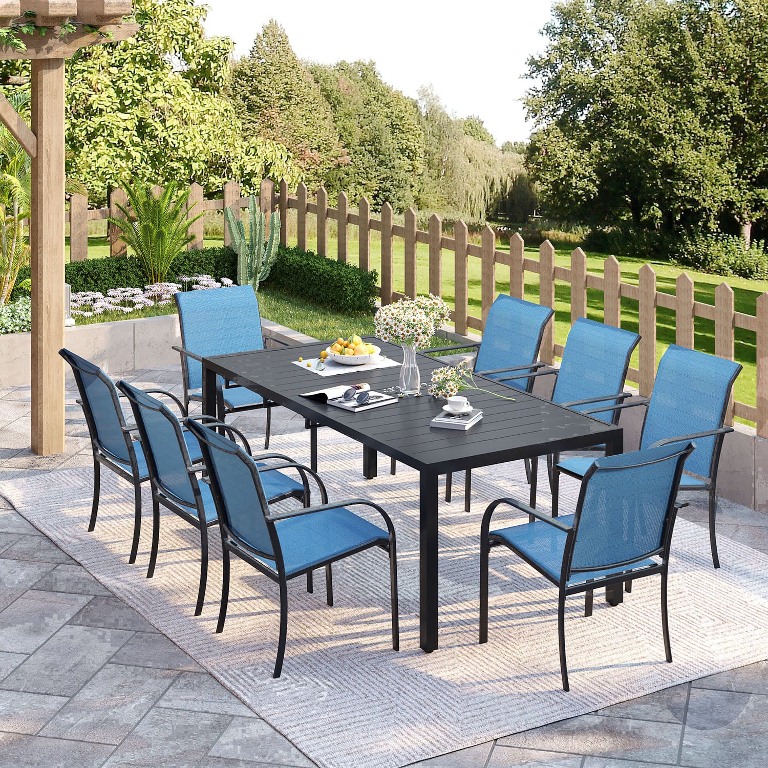 Patio dining set clearance sale hotsell
