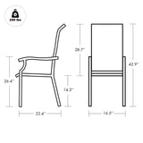 outdoor lightweight sling chair