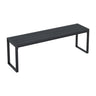 Vicllax 53" Outdoor Bench for Lawn Garden, Backless Patio Garden Bench