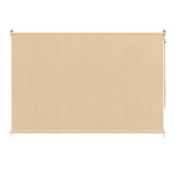 Vicllax Outdoor Custom Size (Widch: 30"- 144") Sun Blocking Roller Shade, Cordless Crank Roller Shade