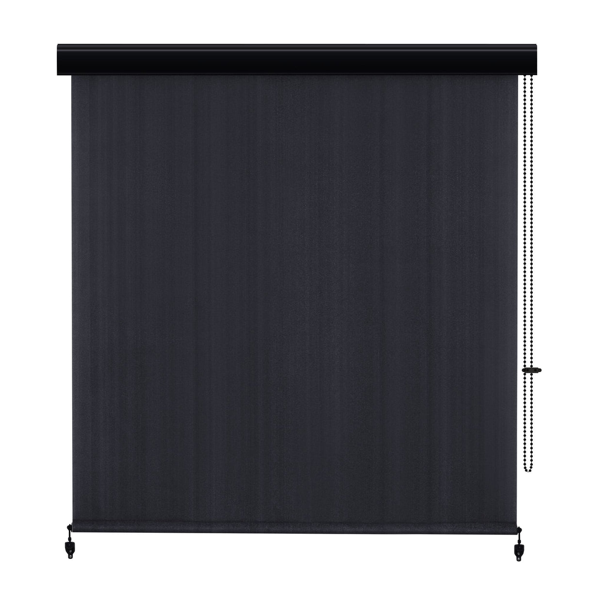 Vicllax Roller Shade, Patio Roll Up Sun Blocking Roller Shade with Aluminum Valance