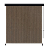 Vicllax Roller Shade, Patio Roll Up Sun Blocking Roller Shade with Aluminum Valance