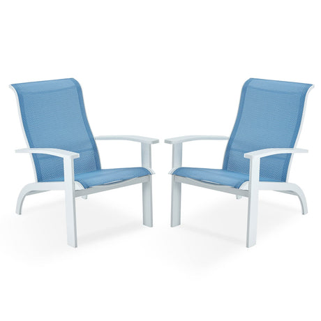 Vicllax Adirondack Chair, Weather-Resistant Outdoor Furniture Lawn Chair