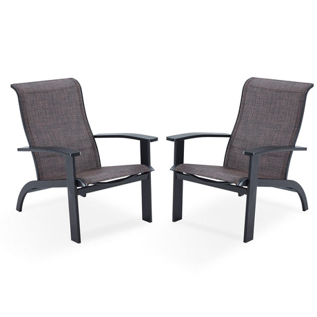 Vicllax Adirondack Chair, Weather-Resistant Outdoor Furniture Lawn Chair