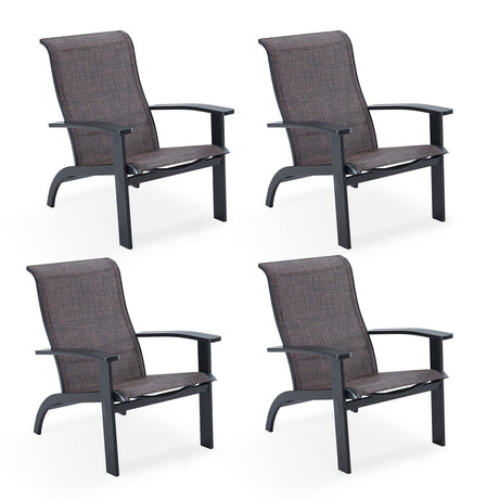 Vicllax Adirondack Chair, Weather-Resistant Outdoor Furniture Lawn Chair